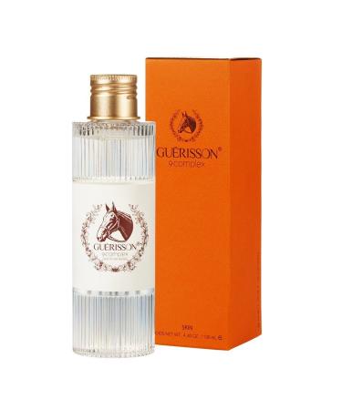 GU RISSON 9 Complex Skin 4.4oz (130ml) - Hypoallergenic Horse Oil Skin Nourishing Faical Toner Hydrating & Soothing for Damaged Skin Fresh Citrus Scent Lightweight Water Type