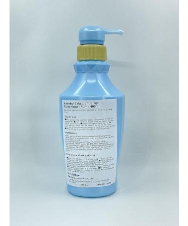 Kanebo Sala Light Silky Conditioner Pump 400ml - Green Tea Set | Buy Internationally - Buy Online on GoSupps.com