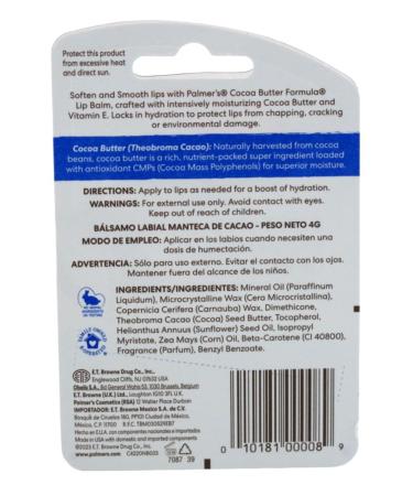 Buy Palmers Cocoa Butter Lip Balm (12 Pack) - Moisturizing 0.15 oz | International Shipping Available - Buy Online on GoSupps.com