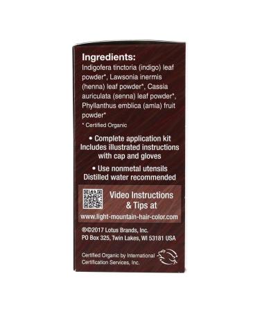 Light Mountain Natural Hair Color & Conditioner - Medium Brown 4 oz | Chemical-Free Hair Dye - Buy Online on GoSupps.com