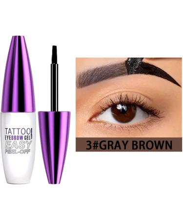  Generisch Peel-Off Tinted Eyebrow Gel - Natural Hair-Like Gel - Long-Lasting Peel-Off Eyebrow Tattoos - Waterproof - For a More Defined Look - Buy Online on GoSupps.com