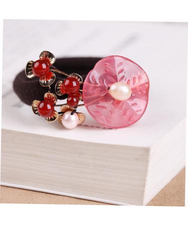 LALAFINA Hair Tie Retro Chinese Hair Ropes Scrunchie Holder Hair Decorations Ponytail Hair Ropes Hair Jewels for Women Chinese Decor Hair Bands Original Design Decorate - Buy Online on GoSupps.com