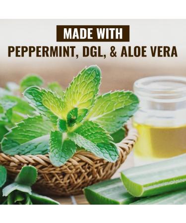 Vitamatic Slippery Elm Bark 10000 mg Equivalent Per Serving (from 20:1 Extract 500 mg) Made with Peppermint DGL & Aloe Vera - 180 Veg Capsules and Concentrated 20X Potency - Buy Online on GoSupps.com