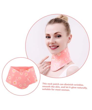 PartyKindom Neck Wrap Gel Daisy Pattern Neck Protector to Reduce Wrinkles and Moisturize Skin for Travel and Daily Care - Buy Online on GoSupps.com