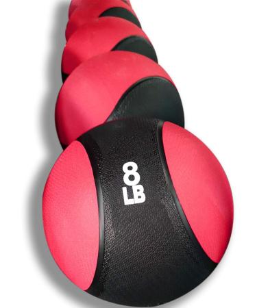 8 lb Medicine Ball for Balance & Plyometric Training | Weighted Slam Ball for Core Strength | Durable Rubber Construction - Buy Online on GoSupps.com
