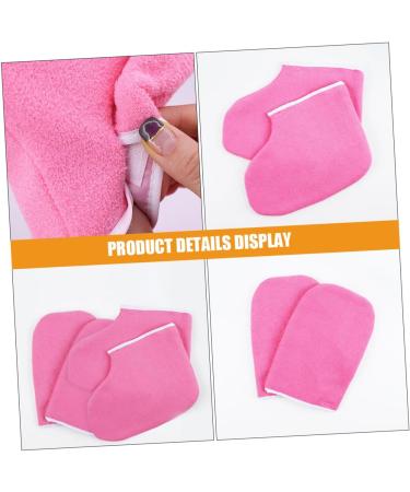 Beaupretty Moufles de Paraffine et Surchaussons Isolants Thermiques Lot Taille Unique Soin Hydratant pour Mains et Pieds Usage Professionnel et Domicile Accessoires Spa de Paraffine - Buy Online on GoSupps.com