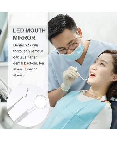 Healifty Dental Picks Set - Teeth Cleaning Kit with LED Light, Stainless Steel Tooth Scraper - Portable Oral Care Tool for Calculus Removal and Stain Prevention - Buy Online on GoSupps.com