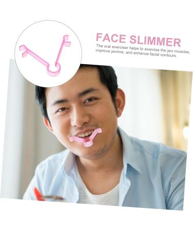 SOESFOUFU Lip Muscle Trainer Lips Lips Trainer Lip Trainer Lift Tool Mouth Tightener Oral Exerciser Lift Face Exerciser Mouth Smile Corrector Muscle Exerciser 9.30X7.70X1.50CM Pink - Buy Online on GoSupps.com