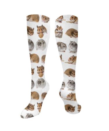 Hamster compression socks for women and men with a circulation of 15-20 mmHg are the best support for sporty running and cycling