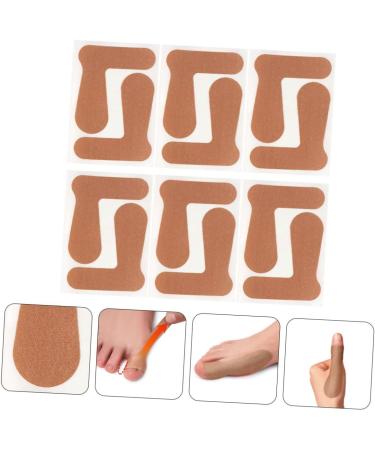 FRCOLOR 6pcs Big Toe Adhesive Protector - Wear-Resistant Bunion & Thumb Support Portable Acrylic Glue Brace for Toe Relief - Buy Online on GoSupps.com