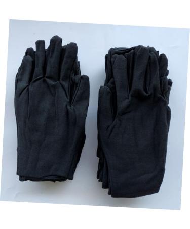 Ipetboom 12 Pairs Silver Wigs for Women Disposable No Odor Kitchen White Cotton Mens Cotton Spa Work Cosmetic Washable - Buy Online on GoSupps.com