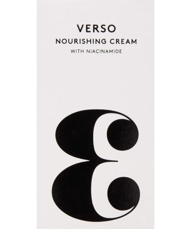 Verso Nourishing Cream 1.6 Fl Oz - Hydrating Skin Care for All Skin Types | International Shipping Available - Buy Online on GoSupps.com