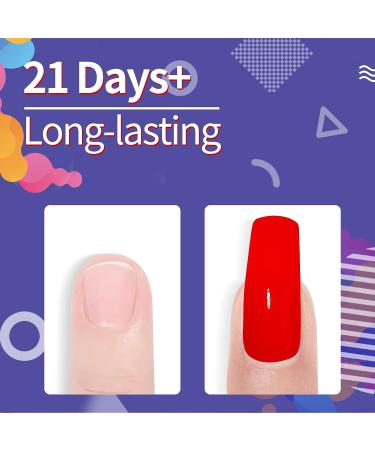 Mobray 60g Red Poly Nail Extension Gel | Builder Gel for Nail Art | Salon Quality Hard Gel for DIY Nail Design - Buy Online on GoSupps.com
