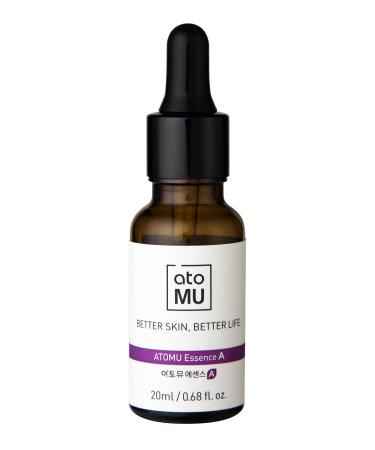 ATOMU Essence A Face Serum for dry Damaged Skin made with Naturally Fermented Ingredients such as Pinus Densiflora Leaf Extracts 0.68 fl.oz