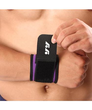 Heavy Duty Adjustable Wrist Support Brace - 2PCS Nonslip Stretchy Wrap for Sprains | Professional Quality - Buy Online on GoSupps.com