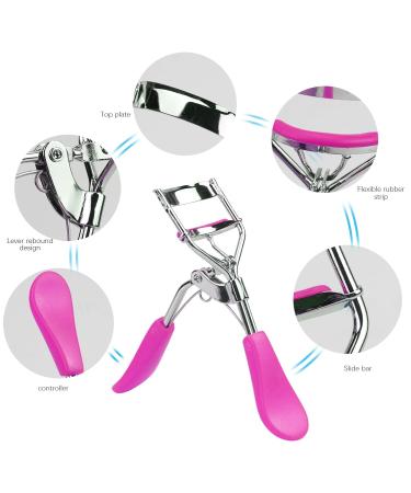 Buy Premium Rose Eyelash Curlers | Comfort Grip Cosmetic Tool for Stunning Eyes - Fast International Shipping - Buy Online on GoSupps.com