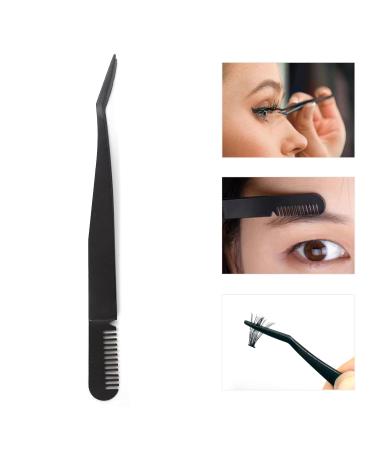 Buy Lash Cluster Glue & Tweezers Kit - Fast-Drying Waterproof Eyelash Extensions DIY Eyelash Curlers 3.5ml | International Shipping Available - Buy Online on GoSupps.com