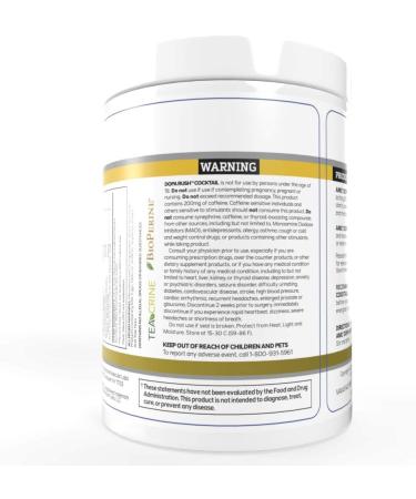 AML Dopa Rush Powder - Dopamine Maximizer - Cherry Lemon Flavor - 5.29 oz - Boost Alertness, Focus, Energy & Clarity - Buy Online on GoSupps.com