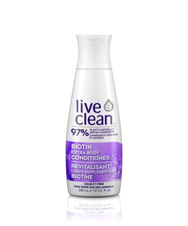 Live Clean Biotin Extra Body Conditioner  12 Oz