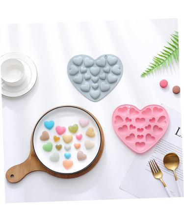 Milisten 10 Pcs Mold Christmas Candy Pride Cape Heart Decor Candy Decor Candy Chocolate Baking Accessories Non- Stick Baking Tool Christmas Decor Biscuit Food Grade Silicone Fondant Cake 17.1x15.1cmx5pcs Pinkx5pcs - Buy Online on GoSupps.com