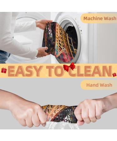 Beard Bib Apron for Men | Hair Catcher Shaving Tool | Perfect Father's Day & Christmas Gift | Paris Tower Design - Buy Online on GoSupps.com