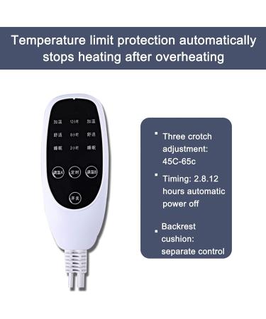 Buy Heated Seat Cushion for Office Chairs - Intelligent Temperature Control & 3 Settings for Hips & Back - International Shipping Available - Buy Online on GoSupps.com