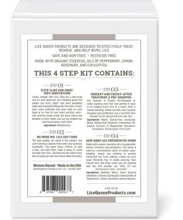 Buy Slick Slide & Away 4-Step Lice Treatment Kit | Effective Lice Removal Solutions Worldwide - Buy Online on GoSupps.com