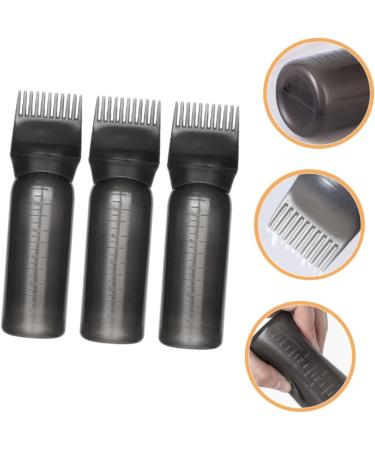 FRCOLOR 3 Pcs Dry Cleaning Bottle & Dye Hair Oil Comb - Perfect Hair Root Applicator for Coloring & Cosmetic Treatments - Buy Online on GoSupps.com