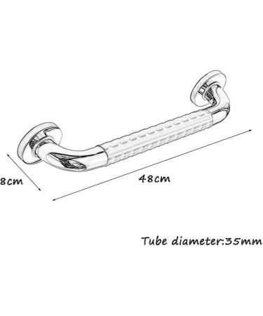 Non Slip Support Handicap Grab Bar Grab Rails Safety Non-slip Barrier-free Bathroom Handrail Bathroom Handle (Size : 58cm) () - Buy Online on GoSupps.com