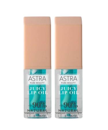 Astra Astra Pure Beauty Juice Lip Oil Lip Gloss (03 Forest Mint 2 Units)