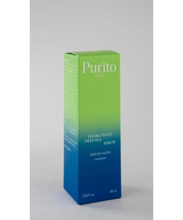 PURITO Deep Sea Serum | Deep Sea Water 66% + Marine Complex + Snow Mushirooms | Facial Serum | for Hydration Skin Plumping | Lightweight & Non-Greasy Texture | Korean skincare 60mL 2.02 fl.oz 2.02 Fl Oz (Pack of 1) - Buy Online on GoSupps.com