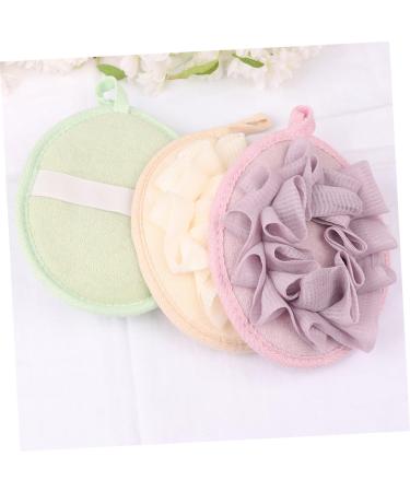 Angoily 6 Pcs Bath Gloves & Elf Lip Balm Set - Japanese-Style Exfoliating Loofah Mitts & Shower Scrubbers for Ultimate Relaxation - Buy Online on GoSupps.com