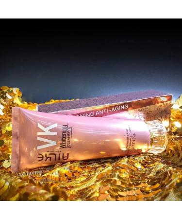 AILKE BOOST LUSTER AILKE Whitening antiaging facial cleanser oil control cleans pores reduces blackheads and pimples does not dry out the skin for all skin types facial cleansing 120 ml pack of 2 2 pieces - Buy Online on GoSupps.com