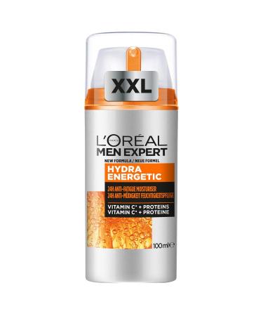 L'Or al Men Expert Nursing Set for Tired Skin | XXL Face Cream Serum & Eye Roll-On | Moisture Care & Anti-Fatigue Solution for Men - Buy Online on GoSupps.com