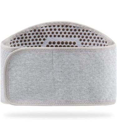 Adjustable Lumbar Vertebrae Decorative Belt - Moxa Fever Waist Protection & Physiotherapy | Gray Size M - Buy Online on GoSupps.com