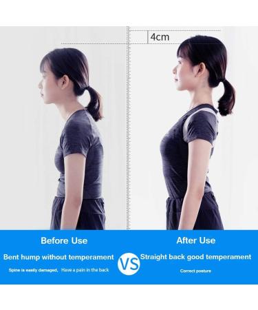 Posture Corrector Smart Back Brace Posture Corrector Intelligent Inductive Adult Child Artifact Hunchback Correction Belt Office Sport Fitness Support Brace - Buy Online on GoSupps.com