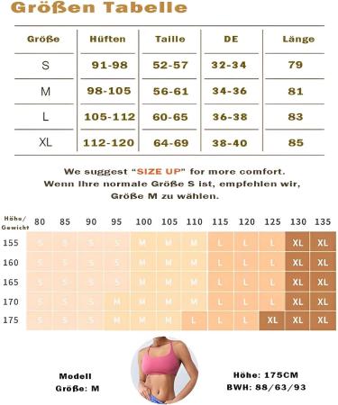 Luoduoduo Women's High Waist Scrunch Butt Leggings - Seamless Push Up Booty Fitness Pants for Running & Gym - Black S #001 - Buy Online on GoSupps.com