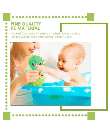 Beaupretty Kids Bath Loofah Sponge Set - Animal Cartoon Bath Balls for Children - Spa Puff Scrubber for Gentle Body Cleanse - Buy Online on GoSupps.com