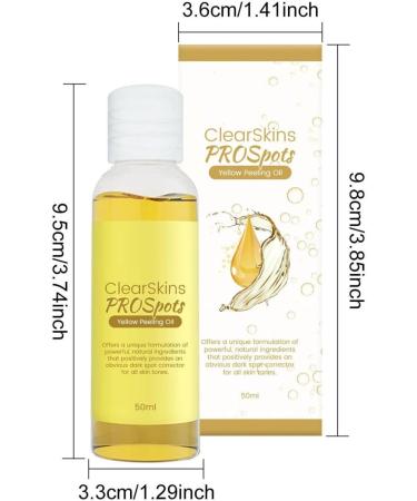 Peeling Oil Body Peeling Oil Yellow Peeling Oil For Dark Spots On Body Exfoliating Oil For Dark Skin Strong Peeling Oil Strong Peeling Oil Extra Strength for All Skin Type (1pc) - Buy Online on GoSupps.com