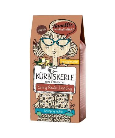 Ravellis pumpkin seeds with vanilla & cinnamon (80 g) - Organic vanilla & cinnamon 80 g (1 pack)
