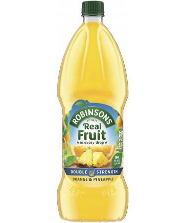  Robinsons Robinsons Orange & Pineapple Squash No Added Sugars (1L) - Pack of 2 - Buy Online on GoSupps.com