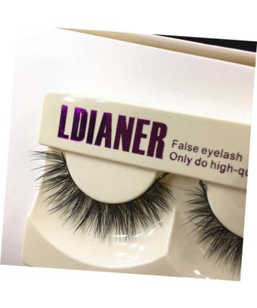 minkissy Pair Long Thick Eyelashes Fake Eyelash False Eyelash Fake Lashes Natural 3d - Buy Online on GoSupps.com