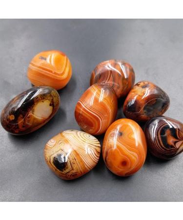 Crystal Rough Gift for Family Natural Banded Agate Stone Madagascar Good Luck Raw Gemstone Body Heathy Specimen Beautiful Collection Gifts Lucky Stone (Color : 1pc Pendant) - Buy Online on GoSupps.com