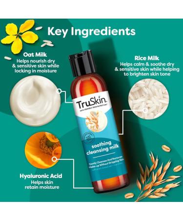 TruSkin x Kylie Skincare Gift Set - Vitamin C Serum Cleansing Milk & Rose Water Spray - Exclusive Kylie Cantrall Kit for Glowing Skin - Buy Online on GoSupps.com