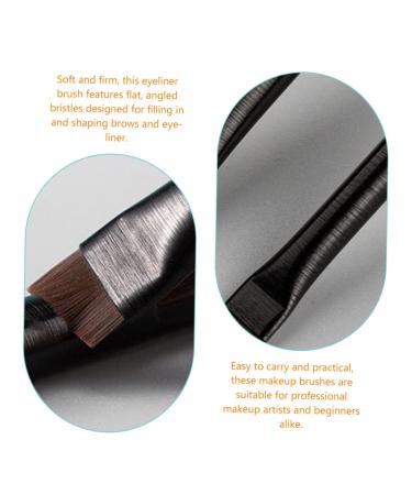 3 Sets Eyeliner Brushes - Ultra Fine & Angled Precision Eyeliner Tools for Perfect Eye Makeup | Beauty Cosmetic Brushes for Brows - Buy Online on GoSupps.com