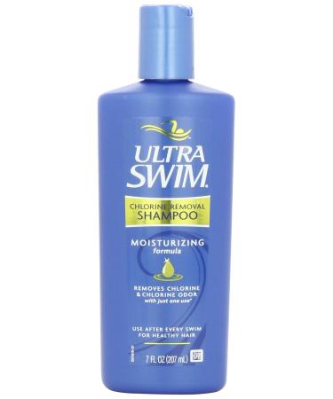 UltraSwim Chlorine-Removal Shampoo 7 Ounce Bottles (Pack of 6)