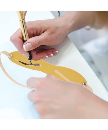 Housoutil 60 Pcs Eyebrow Practice Skin Microblading Latex Skin Artificial Skin Eyebrow Trimming Headband - Buy Online on GoSupps.com