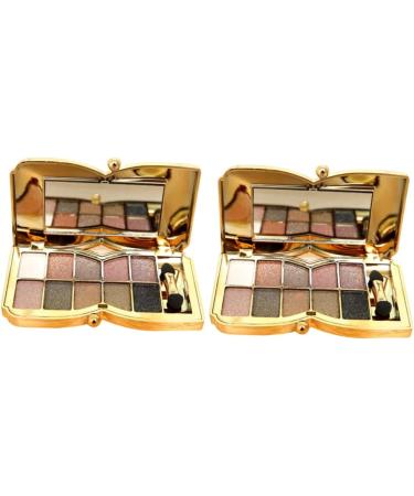 Didiseaon 2pcs eyeshadow palette eye shadow palettes eyeshadow pallete set eye shadow palette - Buy Online on GoSupps.com