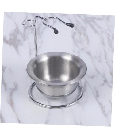 Beavorty 3-Piece Stainless Steel Shaving Bowl Set - Rust-Resistant Razor Storage & Utensils for Men - Buy Online on GoSupps.com