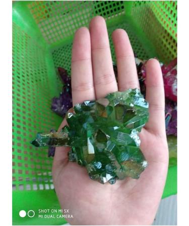 Light Green Titanium Bismuth Silicon Rainbows Raw Stones and Minerals Home Goods - Buy Online on GoSupps.com